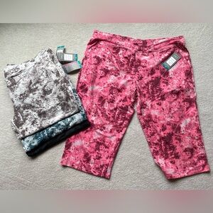 2X Tie-Dye Women's Capri pants 4pairs